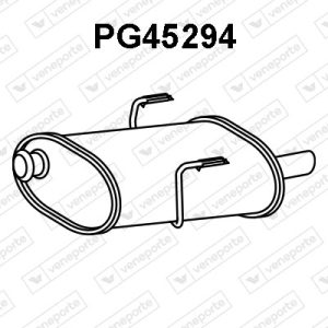 Silenciador trasero 1726CN-1726H8-9809857480-