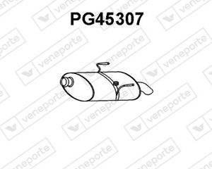 Silenciador trasero 1726AN-1726R3-9675728880-