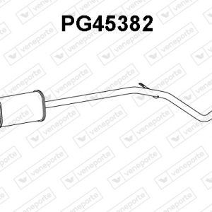 Silenciador central 1717AK-1717P0-1717R3-1717Z1-