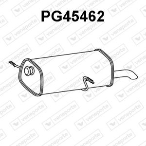 Silenciador trasero 1726KW-1726LL-1726LN-1726RH-1726SN