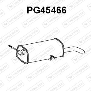 Silenciador trasero 1726LJ-1726LK-1726YL-9805296980-