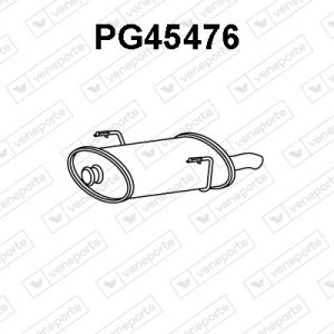 Silenciador trasero 1726EG-1726KS-1726VK-1726VV-9809881580
