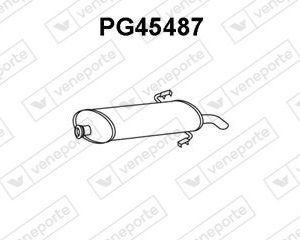Silenciador trasero 172686-172688-1726T4-