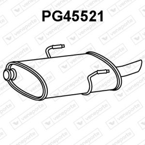 Silenciador trasero 1726HY-9802394180-