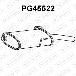 Silenciador trasero 1726HZ-