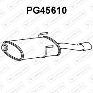 Silenciador trasero 1726SW-