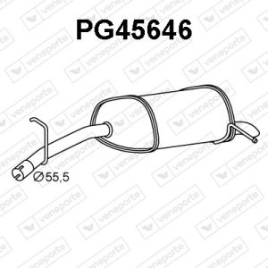 Silenciador trasero 1726ZZ-173052-