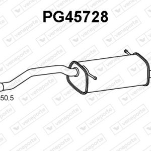 Silenciador trasero 1730GW-