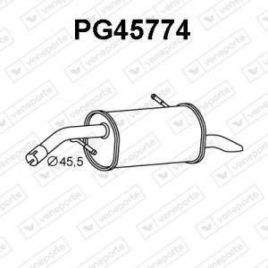 Silenciador trasero 173080-1730AF-1730JP-