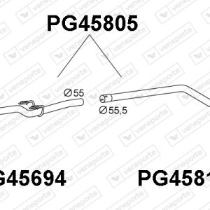 Tubo de escape 1717FA-