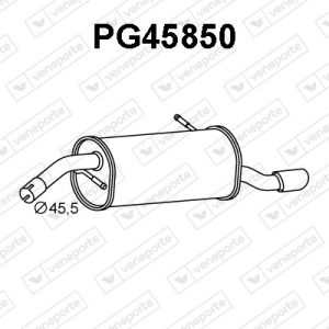 Silenciador trasero 1730AA-