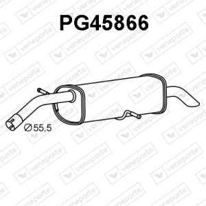 Silenciador trasero 1730GT-