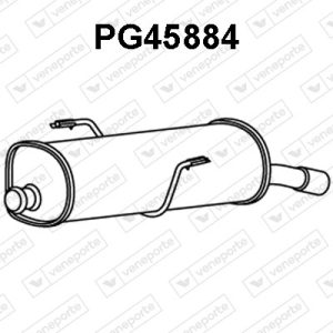 Silenciador trasero 1726PR-1730AX-1730EE-