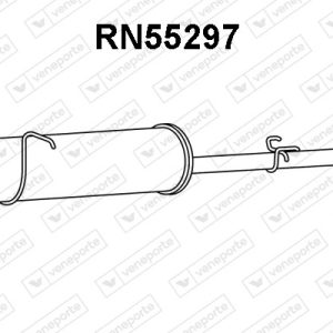 Silenciador trasero 201000072R-2010000Q1A-4420820-93168516-