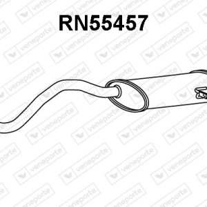 Silenciador trasero 200107719R-