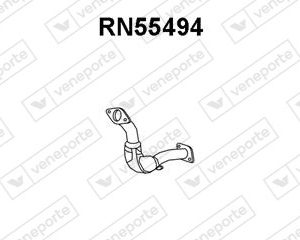 Tubo de escape 7700836082-