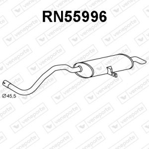 Silenciador trasero 200101776R-