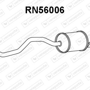Silenciador trasero 200106698R-
