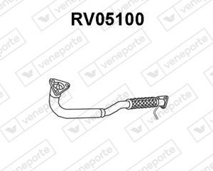 Tubo de escape GEX12003-GEX12056-WCD10214EVA-