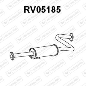 Silenciador central GEX33635-GEX43635-WCE103240-