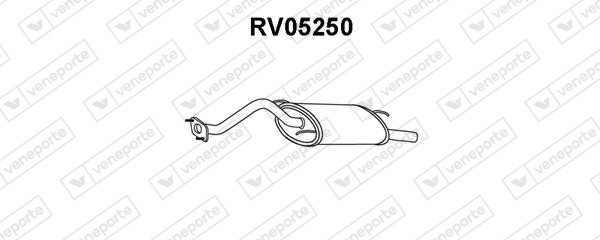 Silenciador trasero GEX33758-WCG103430-WCG103431-