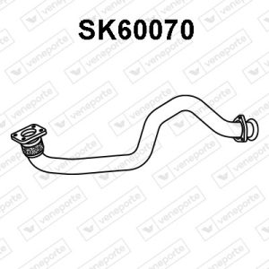 Tubo de escape 1J0254301C-