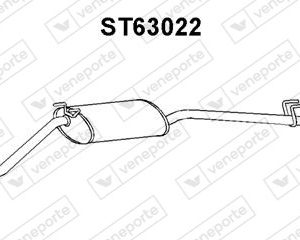 Silenciador trasero SE029115399A-