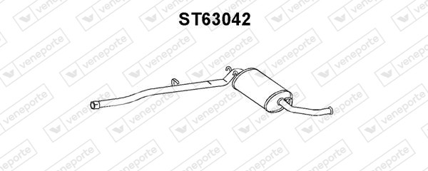 Silenciador trasero SE022115215A-SE022115315A-