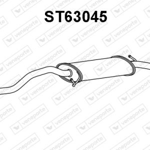 Silenciador trasero 6K5253609B-6K5253609N-