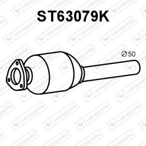 Catalizador 028131089V-028131089X-028131701B-028131701BV-028131701BX