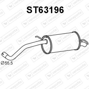 Silenciador trasero 6Q6253609AK-6Q6253609CC-6Q6253609E-6Q6253609S-9253609D