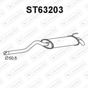 Silenciador trasero 6K9253609B-6K9253609C-6K9253609G-JZW253609CC-