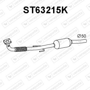 Catalizador 6K0253208JX-6N0253053RX-6N0253058HV-6N0253058HX-6N0253058KV
