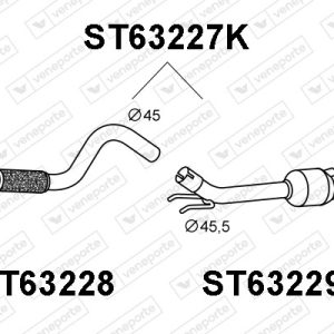 Catalizador 6K0253058QV-6K0253058QX-6K0253208EG-