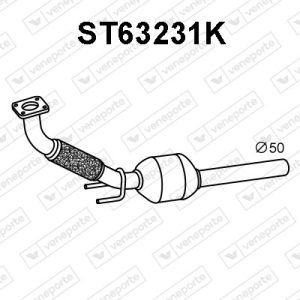 Catalizador 6K0253060AV-6K0253060AX-6K0253060BV-6K0253060BX-6K0253060HX