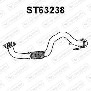 Tubo de escape 1J0253091FA-1J0254301S-1J0254302L-