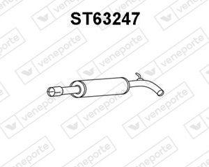 Silenciador central 6K0253211E-6K6253409C-6K6253409F-6K6253409K-