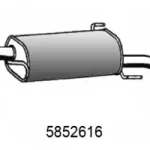 Silencioso posterior Opel Zafira