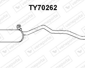 Silenciador trasero 1743031120-