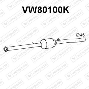 Catalizador 1K0254400LX-1K0254400QX-1K0254401AX-