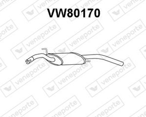 Silenciador trasero 357253609G-
