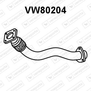 Tubo de escape 1H0253058CX-