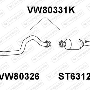 Catalizador 1J0253091CC+1J0131089BX-