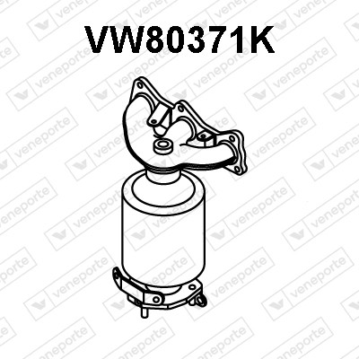 Catalizador 03E253020CX-03E253020EX-03E253020GX-