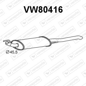 Silenciador trasero 1H9253609F-