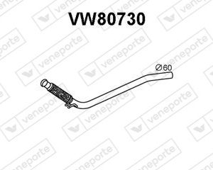 Tubo de escape 7H0253301D-
