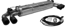 Silenciador trasero con salida de escape para BMW Z4/G29-K/Q90R/C