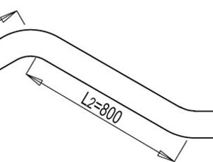 Tubo de escape, trasero 1114159