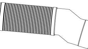 Tubo de escape delantero 9604908319
