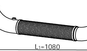 Tubo de escape, trasero 1852050